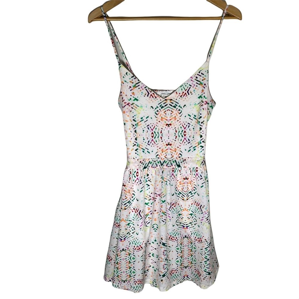 Vintage Havana Womens Dress Size Small Fit Flare A Line Sleeveless Cut Out Back